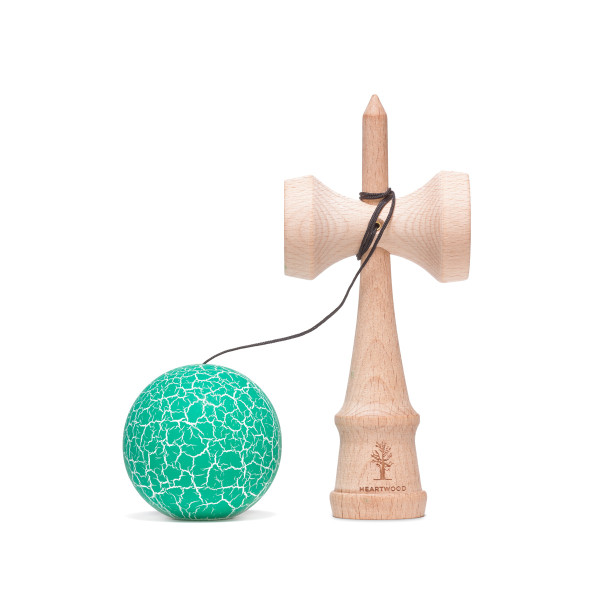 Heartwood Kendama Grunge Lush Green