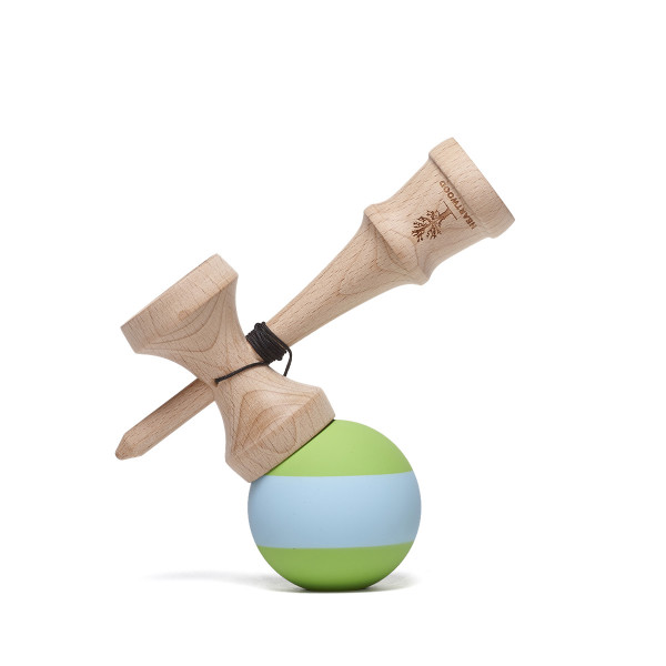 Heartwood Kendama Stripe River side