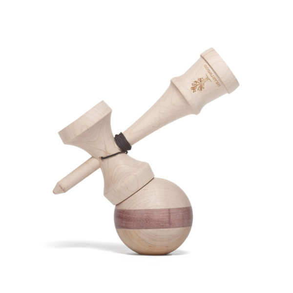 Heartwood Kendama Nature Series - Purple Heart side