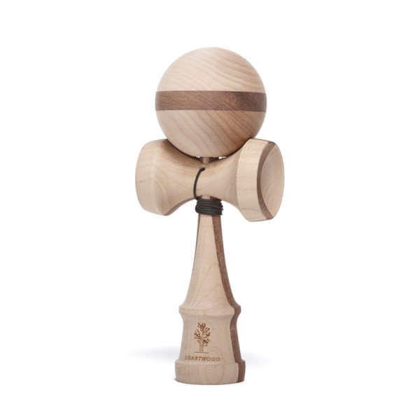 Heartwood Kendama Nature series - Two Face Walnut