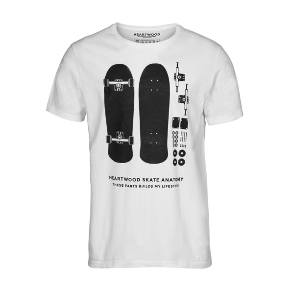 Heartwood Skate T-Shirt White