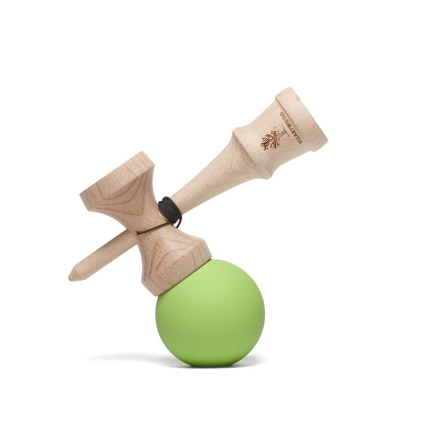 Heartwood Kendama Solid Leaf side