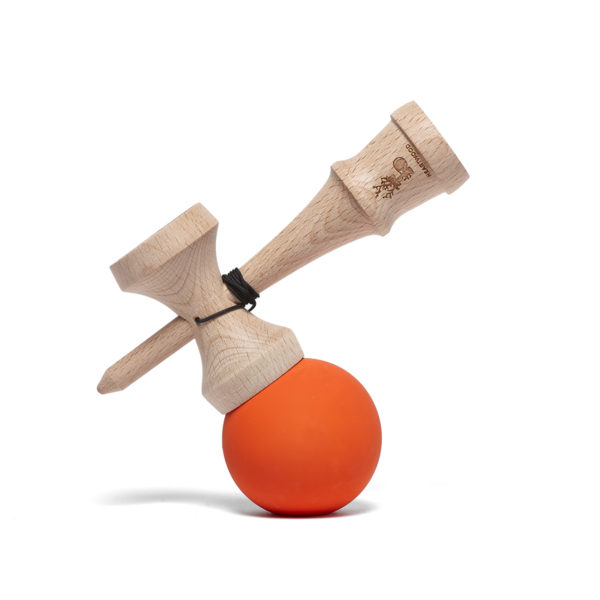 Heartwood Kendama Solid Burning Sun side