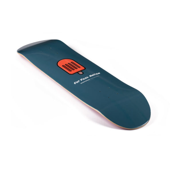 Heartwood Skateboards - Fat Food Nation 8.0" skateboard deck only