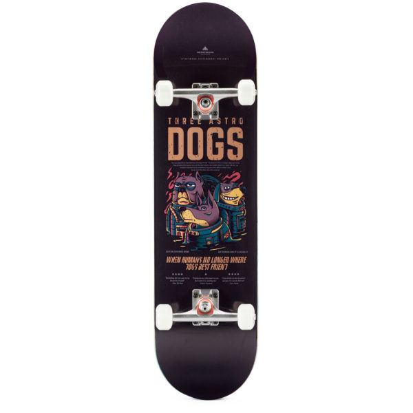 Heartwood Skateboards - Astro Dogs 8.5" complete