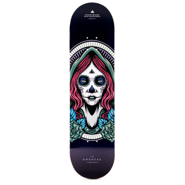 Heartwood Skateboards Goddess - Cerridwen 8.25" deck