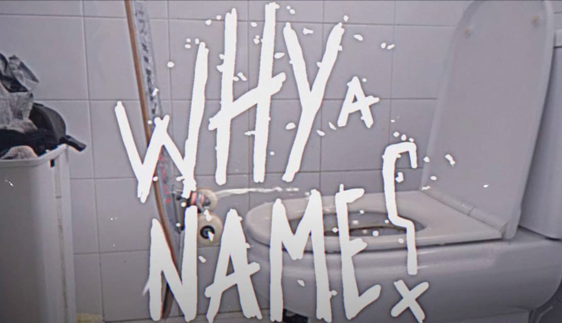 Heartwood Skateboards Starring in music video from Why A Name